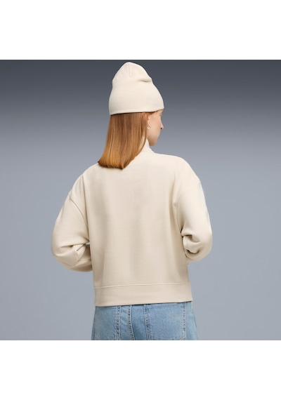 Puma Class Half-zip Crew Kadın Yetişkin Sweatshirt Mavi