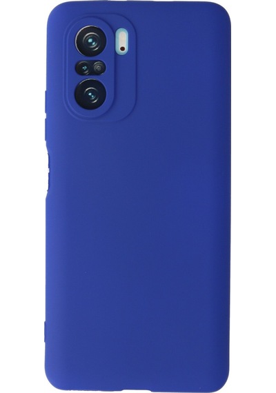Xiaomi Poco F3 Uyumlu Kılıf First Silikon - Lacivert