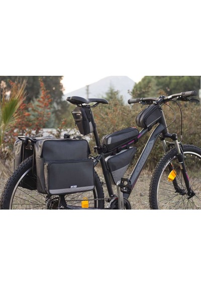Procycle Pc-605 Bagaj Üstü Küçük Tur Heybe Çanta Siyah