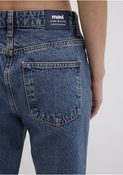 Mavi - New York Classic Denim Puslu Koyu Mavi Jean Pantolon 101441-88581 Koyu Mavi