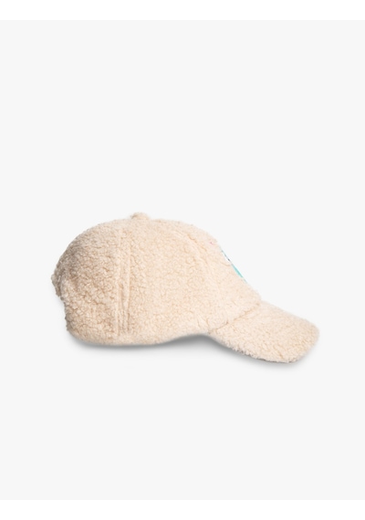 Koton Polar Cap Şapka İşlemeli Ekru 3wkg40004aa Ekru
