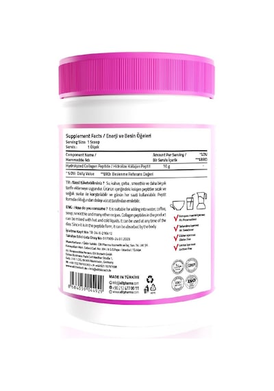 Validus Collagen Peptides Powder 300 G