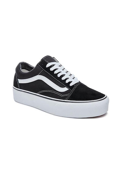 Vans Ua Old Skool Platform Kadın Sneaker-siyah Siyah