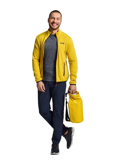 Slam Slam Act Grid Fleece Erkek Polar W41 Hardal