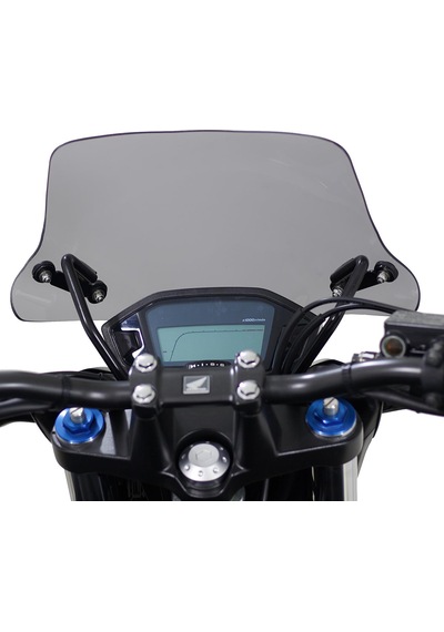 Gp Kompozit Honda Cb500f 2014-2020 Uyumlu Kısa Ön Cam Füme 30cm