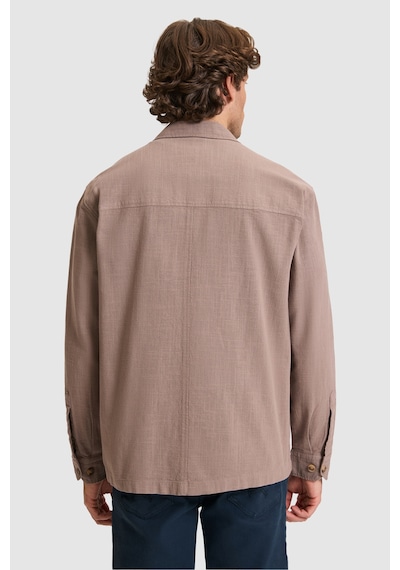 U.s. Polo Assn. Erkek Kahverengi Gömlek Desenli 50324763-vr029