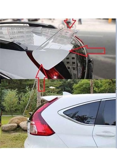Honda Crv 2013 Sonrası Spoiler Spoyler Beyaz Boyalı