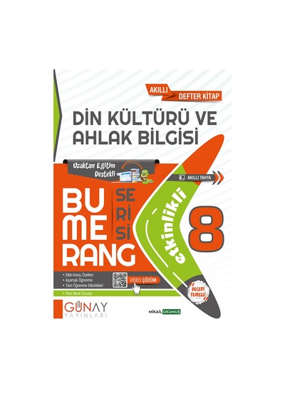 Günay Güncel 8. Sınıf Din Kültürü Ve Ahlak Bilgisi Bumerang