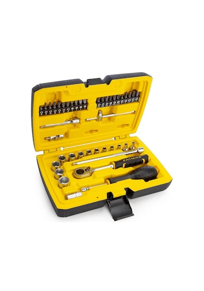 Stanley Fatmax 6 Köşe 1/4" Lokma/bits Uçlu Anahtar Takımı 42 Prç