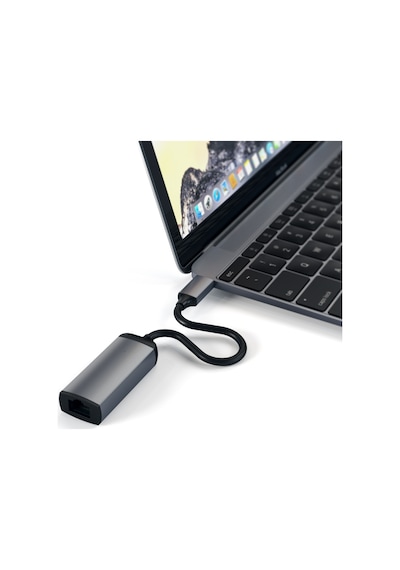 Satechi Type-c To Gigabit Ethernet Adaptör Uzay Grisi St-tcenm