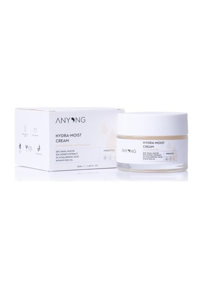 Anyong Salyangoz Özlü Yoğun Nemlendirici Ve Besleyici Krem 50 Ml %20 Salyangoz Özü Hyalüronik Asit Sku: Zeus8690010452269