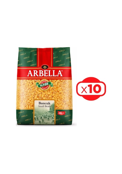 Arbella Boncuk Makarna 500 Gr X 10 Adet