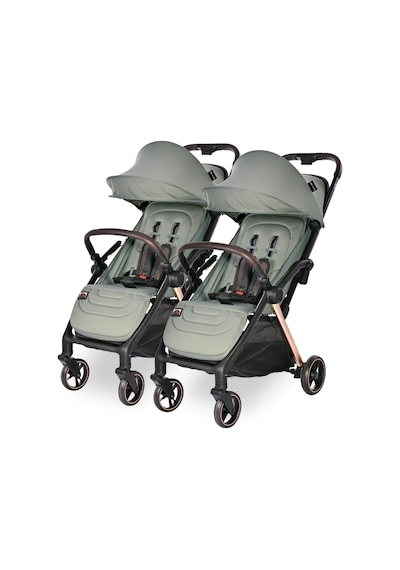 Lorelli Loret Otomatik Katlanan Kabin Boy & İkiz Bebek Arabası - Green