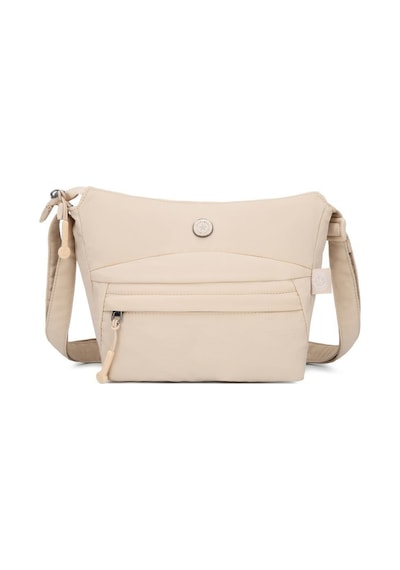 Smart Bags Mikro Poly Kumaş Postacı Kadın Çantası 3342 Bej