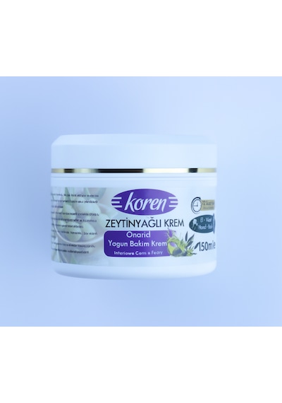 Zeytinyağlı Yoğun Nemlendirici Ve Onarıcı Krem 150 Ml