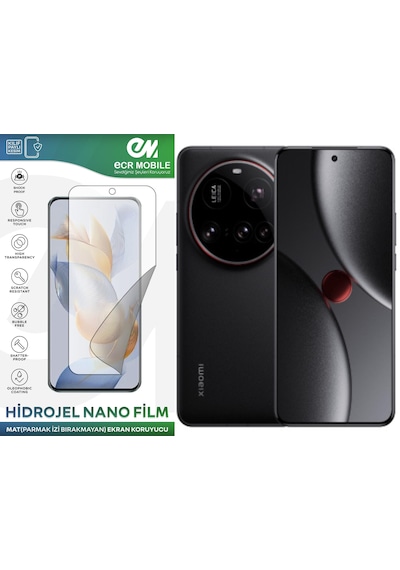 Xiaomi 15 Ultra İle Uyumlu Hidrojel Nano Ekran Koruyucu Film Mat Tempered Cam Değildir