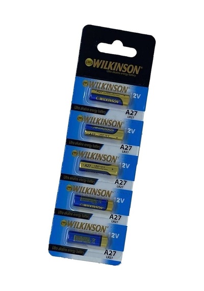 Wilkinson 27a Mn27 12v Alkalin Pil Kepenk Anahtar Pili Beşli Paket Evimdeyokyok