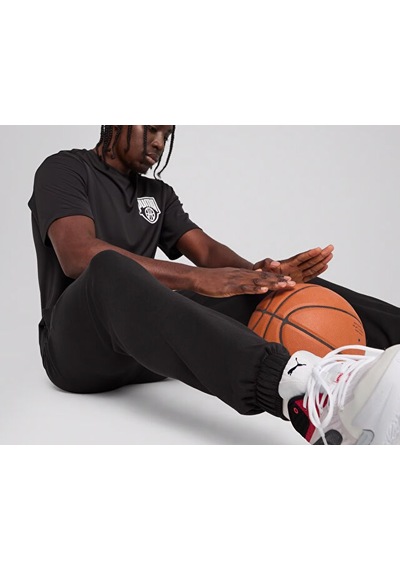 Puma Posterize Sweatpant Erkek Günlük Eşofman Altı 63030701 Siyah Siyah