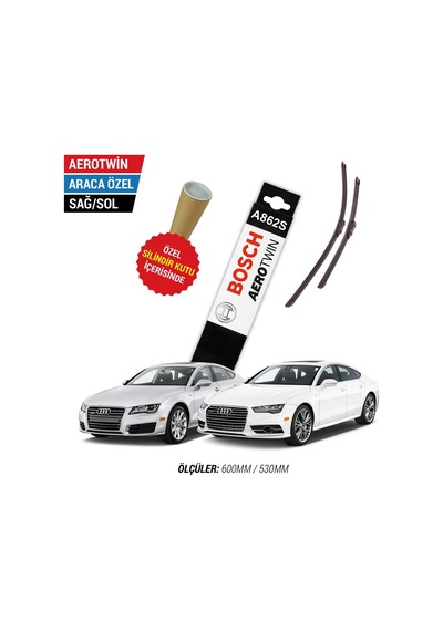 Bosch Aerotwin A862S Audi A7 Silecek Takımı (2011-2017)
