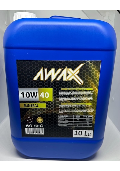 Awax 10W-40 Motor Yağı 10 L