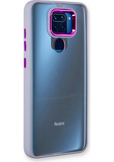 Newface - 503 - Xiaomi Redmi Note 9 Kılıf Dora Kapak - Matxzngz - - Lila