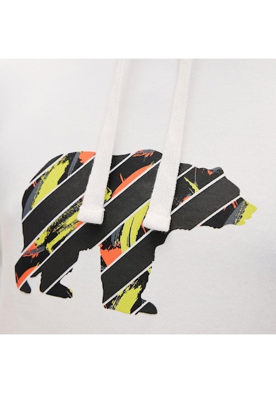 Bad Bear 24.02.12.024 Mono Hoodie Sweatshirt Beyaz 001
