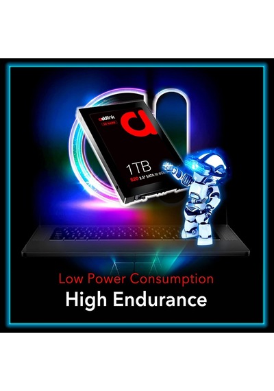 1tb 500-450 Mb/s 2.5 Sata Iıı 6gb/s Ssd Ad1tbs20s3s Standart