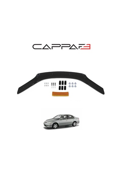 Honda Civic 2001-2006 Yıl Aralığı Uyumlu Kaput Rüzgarlık 4mm
