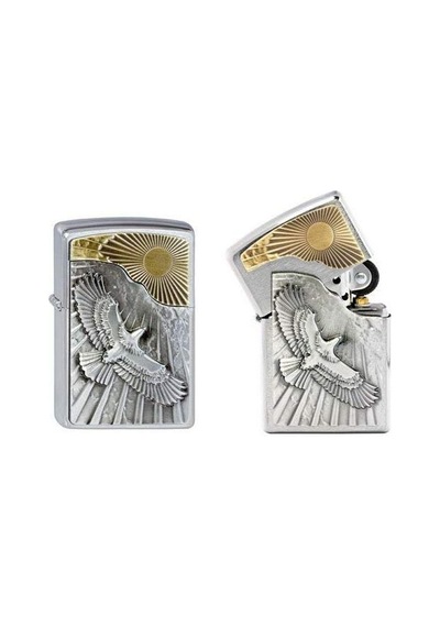 Zippo 200 Eagle Sun-fly Emblem Çakmak