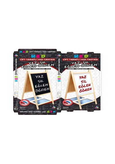 Yazı Tahtası Çift Taraflı Ayaklı Mıknatıslı Yazı Tahtası Seti 110 X 60