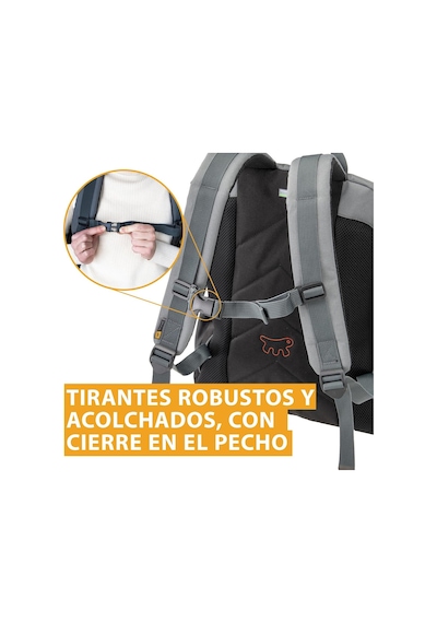 Ferplast Voyager 350 Sırt Taşıma Çantası Gri