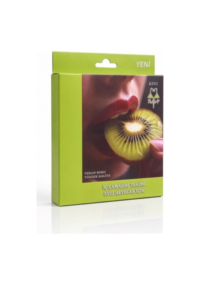 Colezium Kivi Aromalı Yenilebilir İç Çamaşırı Takımı - Renkli / Standart Çok Renkli