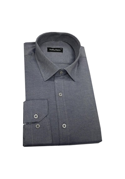 Atilla Özer Uzun Kol Slim Fit Erkek Gömlek-6848 001