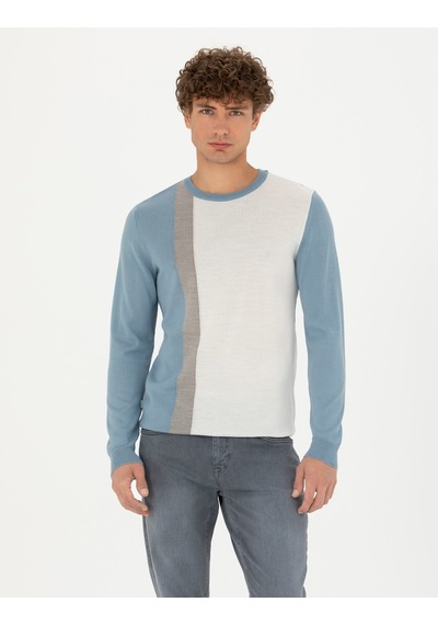 Pierre Cardin Erkek Koyu Mavi Triko Kazak 50278089-vr032 Koyu Mavi