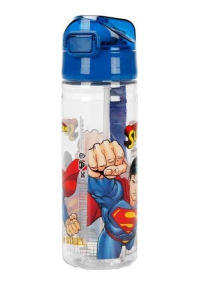 Superman Desenli Matara 500 Ml 3428 Mavi