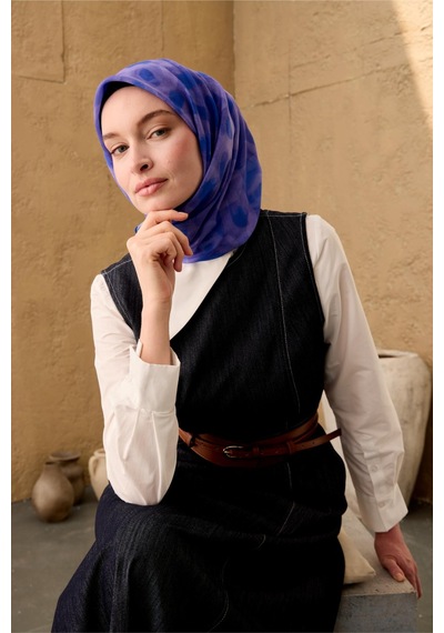 Silk Home Soft Eşarp 73098 Mor, Eflatun - 11