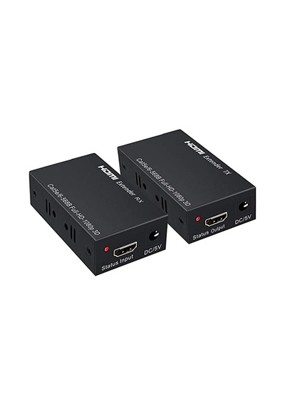 MNK Cat5E/Cat6 Full HD 1080P 3D 60m HDMI Extender