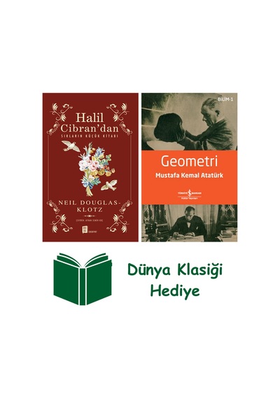 Halil Cibran Dan Sırların Küçük Kitabı + Geometri + Dünya Klasiği Hediye