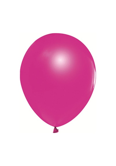 Balonevi Balon Metalik Fuşya 100 Lü Çok Renkli