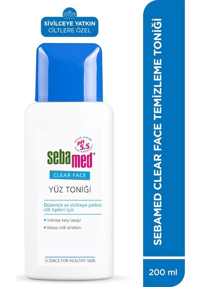 Sebamed Clear Face Yüz Temizleyici Toniği 200ml 2 Li Set