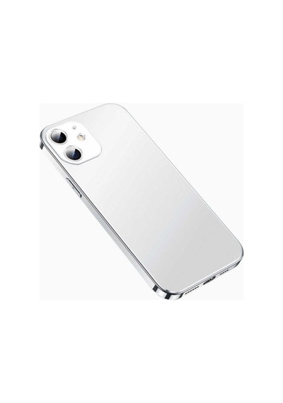 Apple Uyumlu iPhone 11 Kılıf Zore Bobo Kapak Gümüş