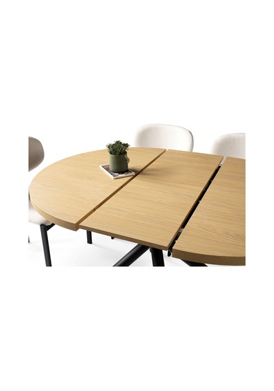 Truva Yuvarlark Açılır Mdf Mutak Masası 104cm Diğer