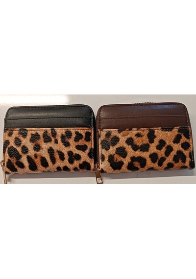 Asesstore Leopar Kadın Cüzdan Şık Ve Fonksiyonel Çok Renkli