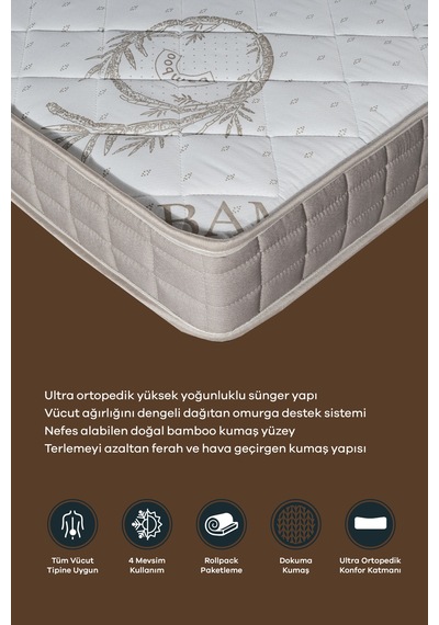 Ultra Full Ortopedik Elit Sünger Yatak