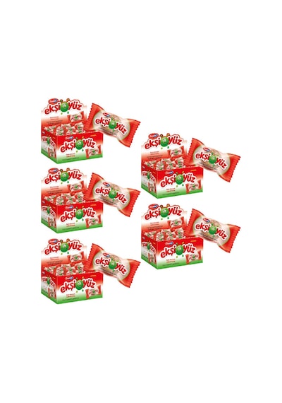 Saadet Ekşiyüz 3.5 Gr x 100 Adet Kola Aromalı Sakız 5 Paket
