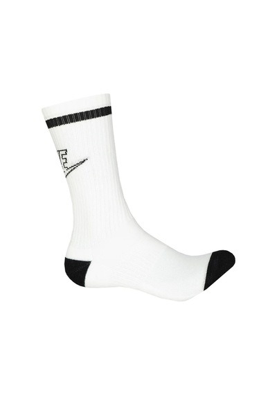 Nike Everyday Cushioned Crew Socks 6 Çift Siyah-gri-beyaz Çorap Renkli
