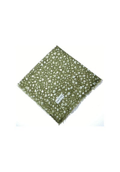 Eripek Saçaklı Pamuk Tülbent - 05506 - 95 X 95 / Yeşil - 28 Yeşil - 28