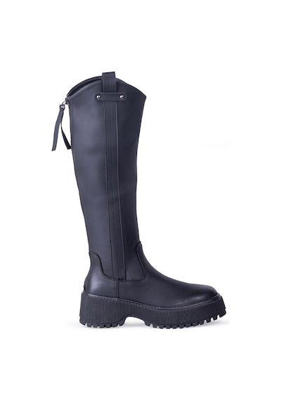 Pierre Cardin 11196 Kadın Kışlık Çizme Siyah Siyah