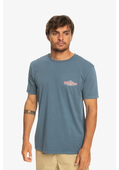 Quiksilver Quıksılver Quıkwords Erkek Mavi T-shirt Mavi