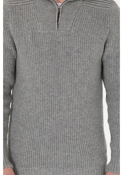 U.s. Polo Assn. Erkek Gri Melanj Kazak /triko 50293161-vr086 Gri Melanj